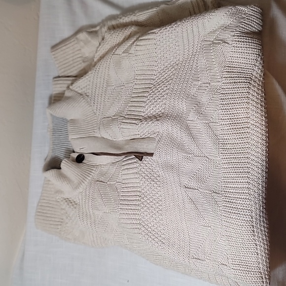 Tasso Elba MENS Sweater with Zipped Neck Size XXL - Picture 1 of 5